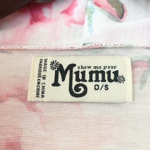 Show Me Your Mumu Garden of Blooms Floral Bridal Robe One Size OS - Picture 9 of 10